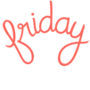 Friday - logo