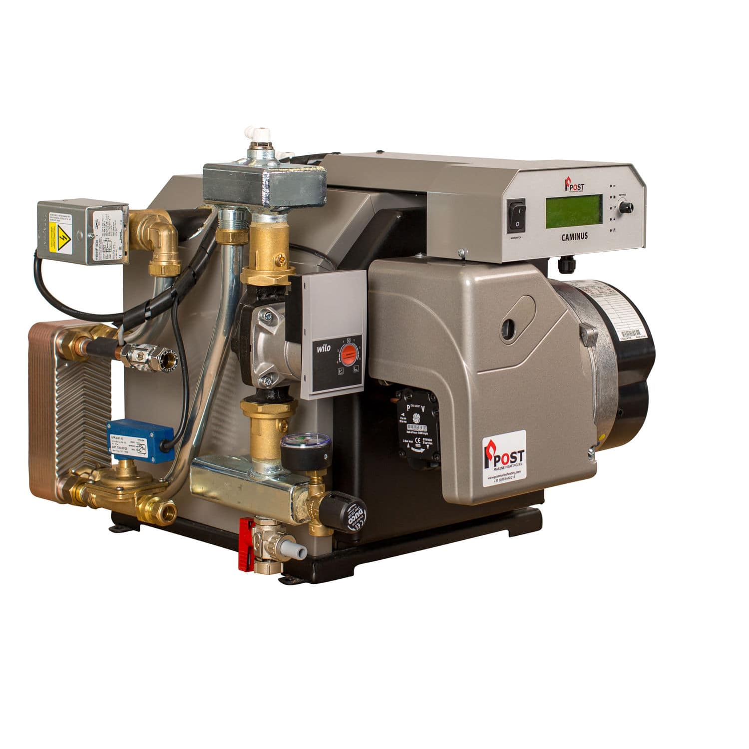 Calefacción de diésel CAMINUS COMBI CH+DHW Post Marine Heating BV