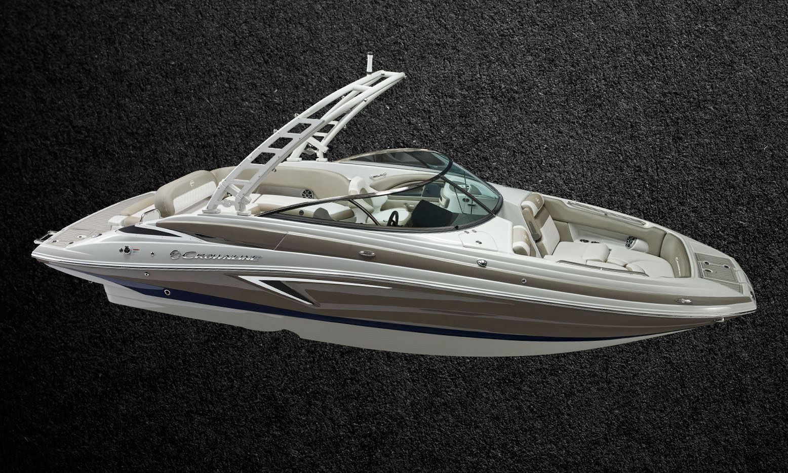 Deckboat intraborda E255 Crownline open / con doble consola