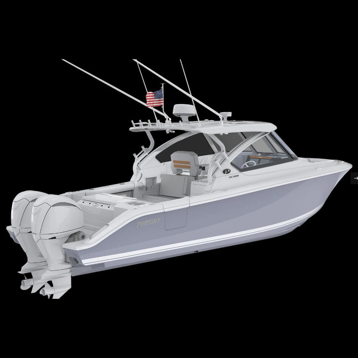 Barco Cabinado Fueraborda DC 306 Pursuit Boats Bimotor Con Hard barco-cabinado-fueraborda-dc-306-pursuit-boats-bimotor-con-hard