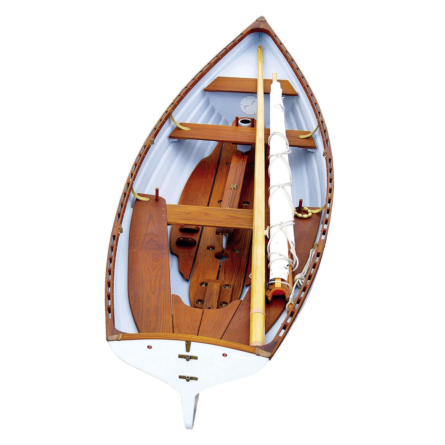 Bote Vela remos Cl sico Spirit 14 Sail Whitehall Rowing Sail 