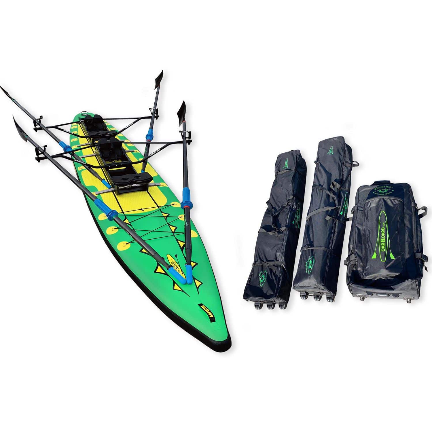 SUP inflable Adventure Row 16’ Standup Paddle Board Rower Combo Packa