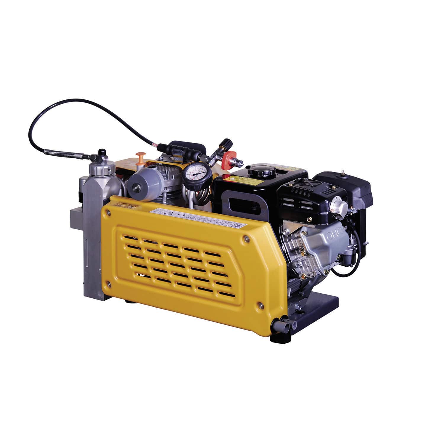 Compresor de buceo PE 100 BAUER KOMPRESSOREN GmbH móvil