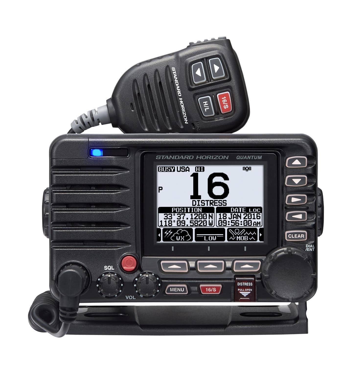 Radio para barco GX6000 Standard horizon fija / VHF / resistente