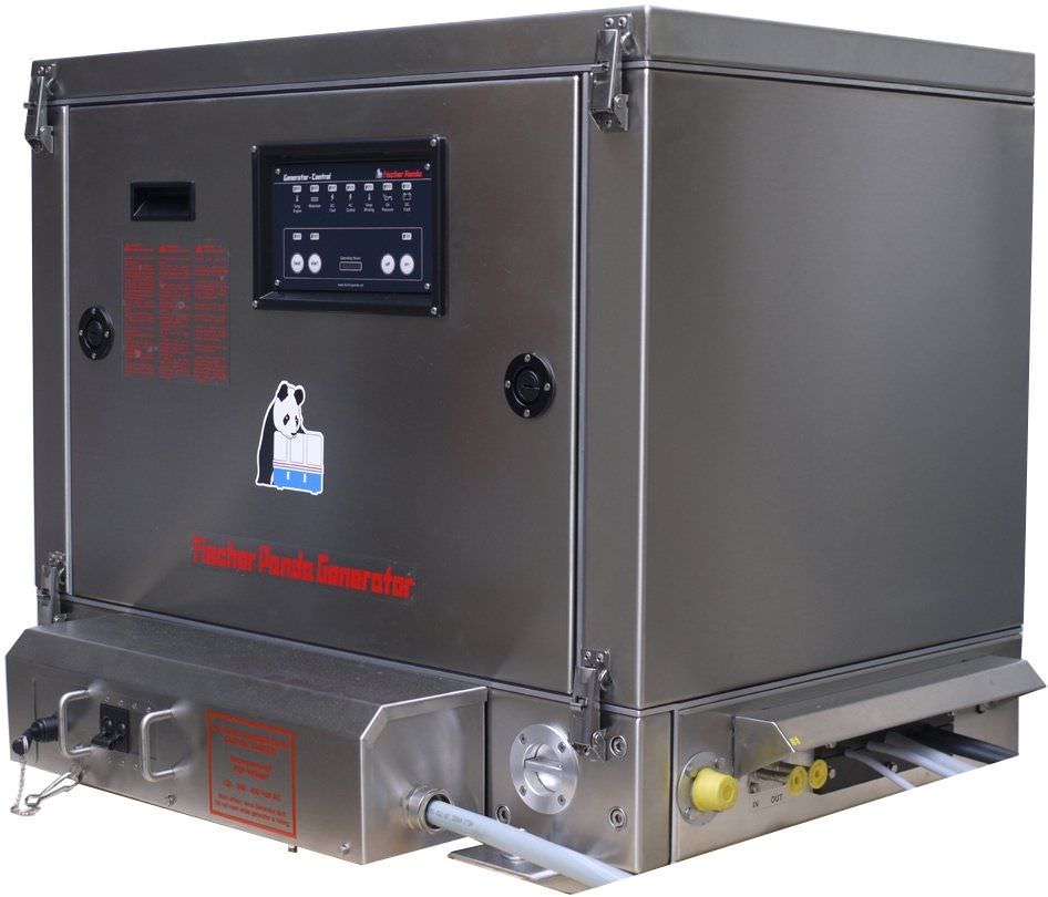 Grupo Electr geno Di sel 15000x 230V PMS Fischer Panda Para Barco 