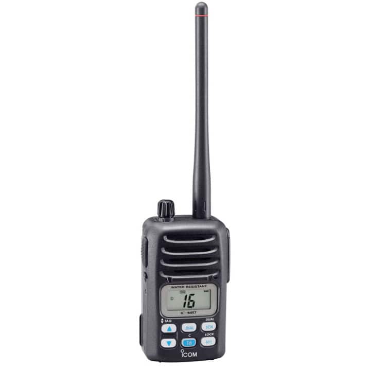 Radio marina ICM87 portátil / VHF / resistente al agua