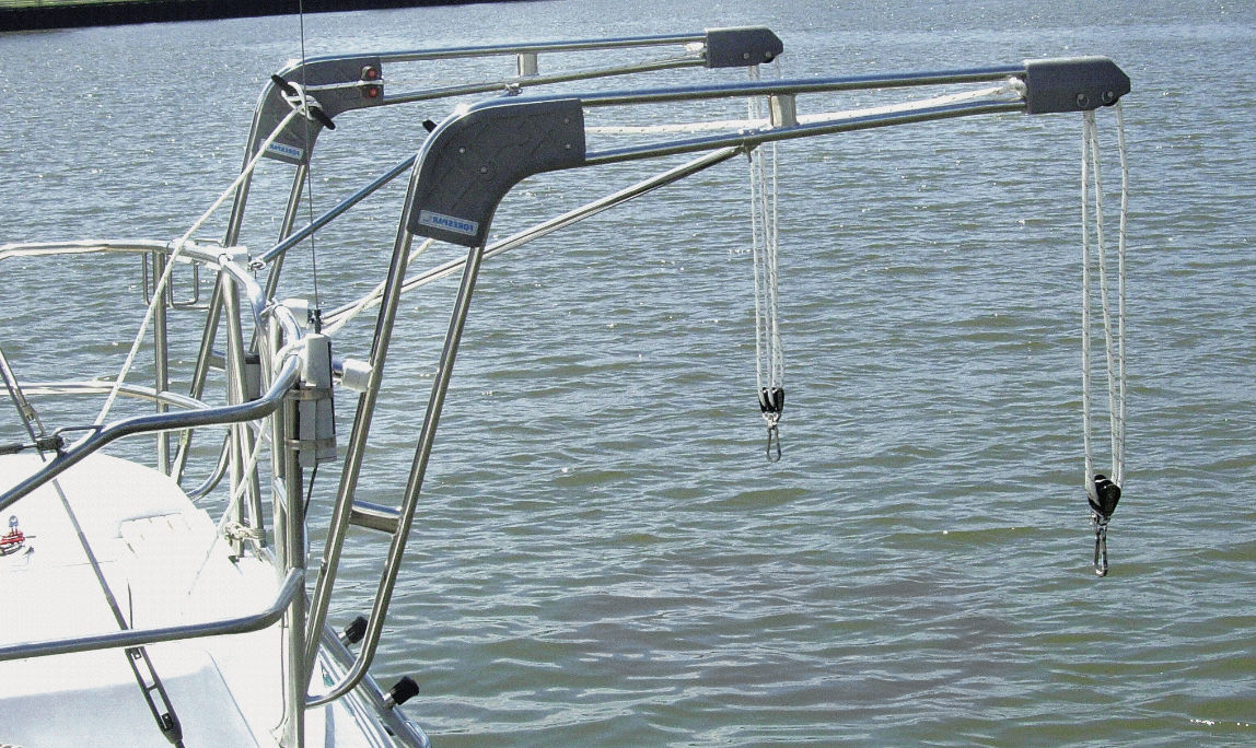 Pescante para barco NOVA Davit Forespar manual
