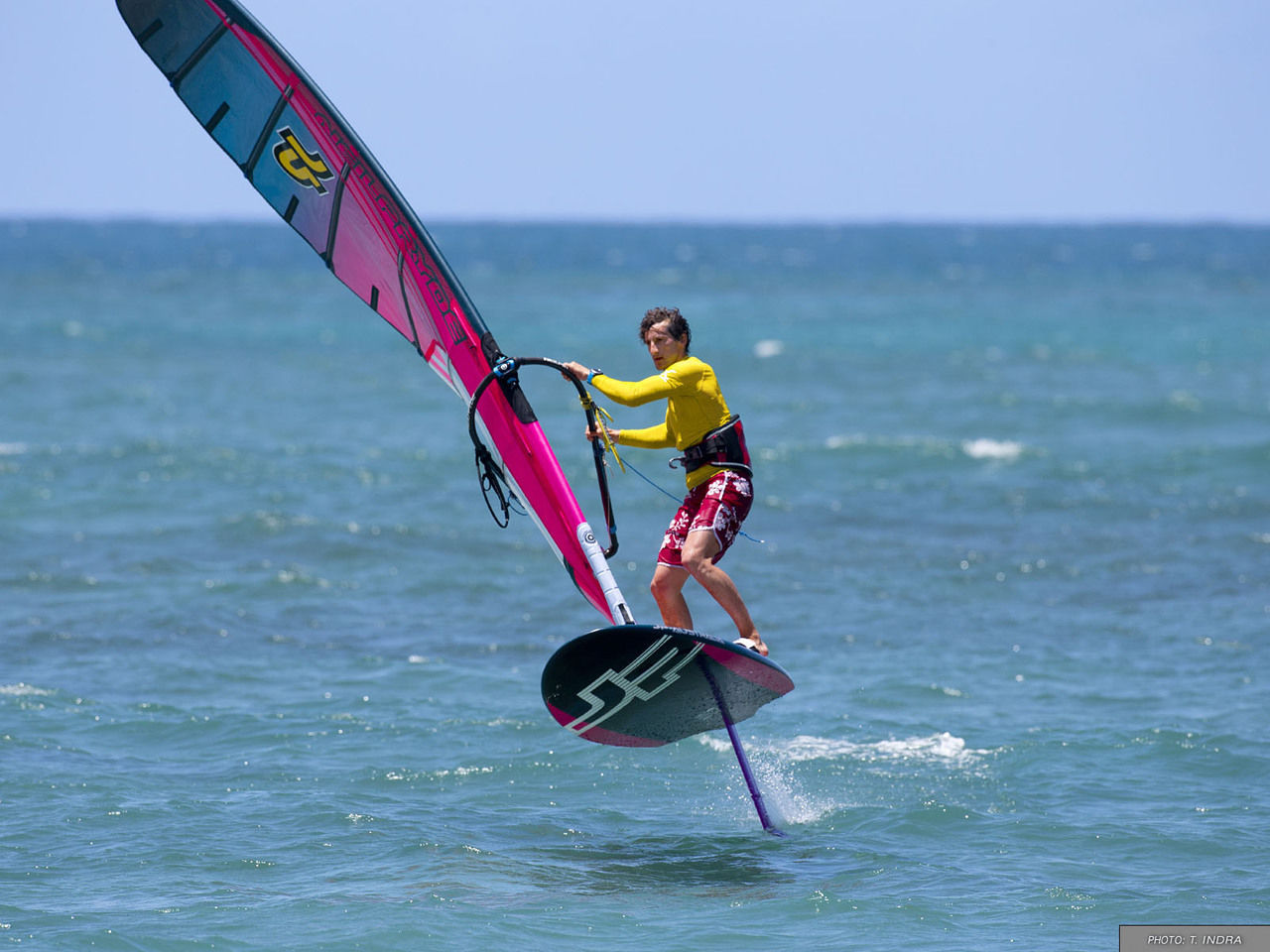 Tabla de windsurf de freeride JP Australia con foil