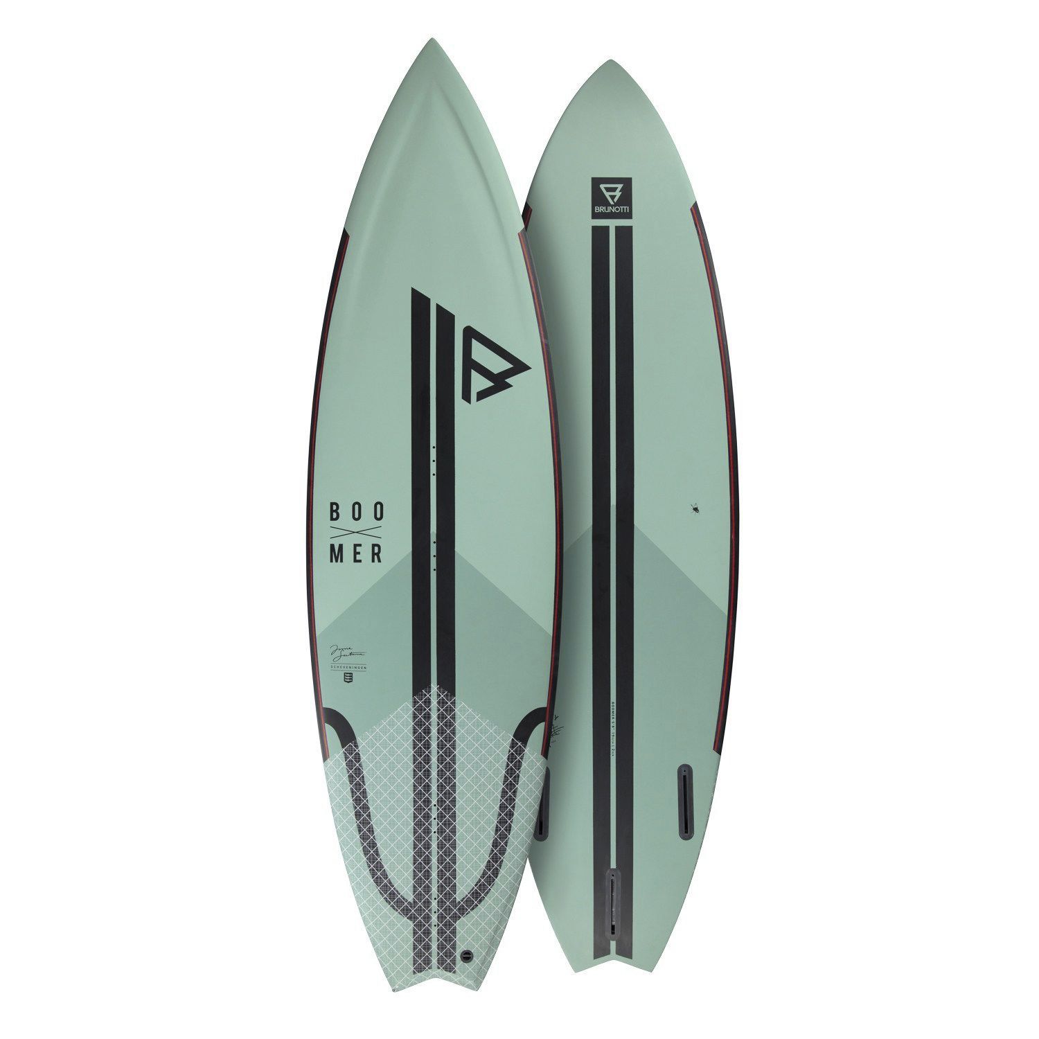 Tabla de kitesurf direccional BOOMER Series Brunotti de wave