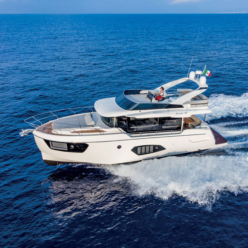 Barco Cabinado Intraborda NAVETTA 48 Absolute Yachts Bimotor barco-cabinado-intraborda-navetta-48-absolute-yachts-bimotor