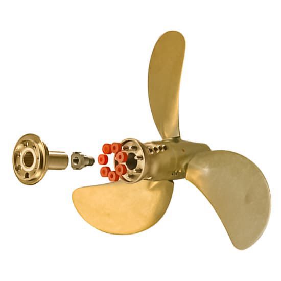 2X(664 45949 02 El Marine Boat Outboard Propeller 9 7/8 X 13 For 20