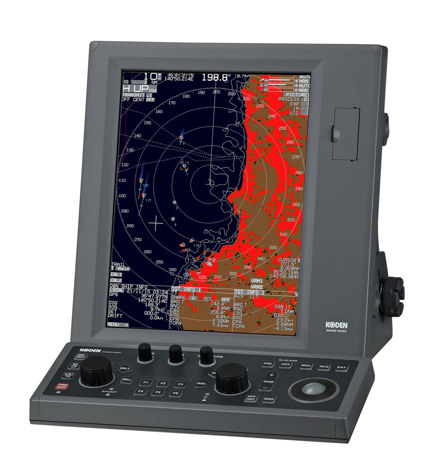 Radar para buque MDC-5560ARPAen colorcon AIS