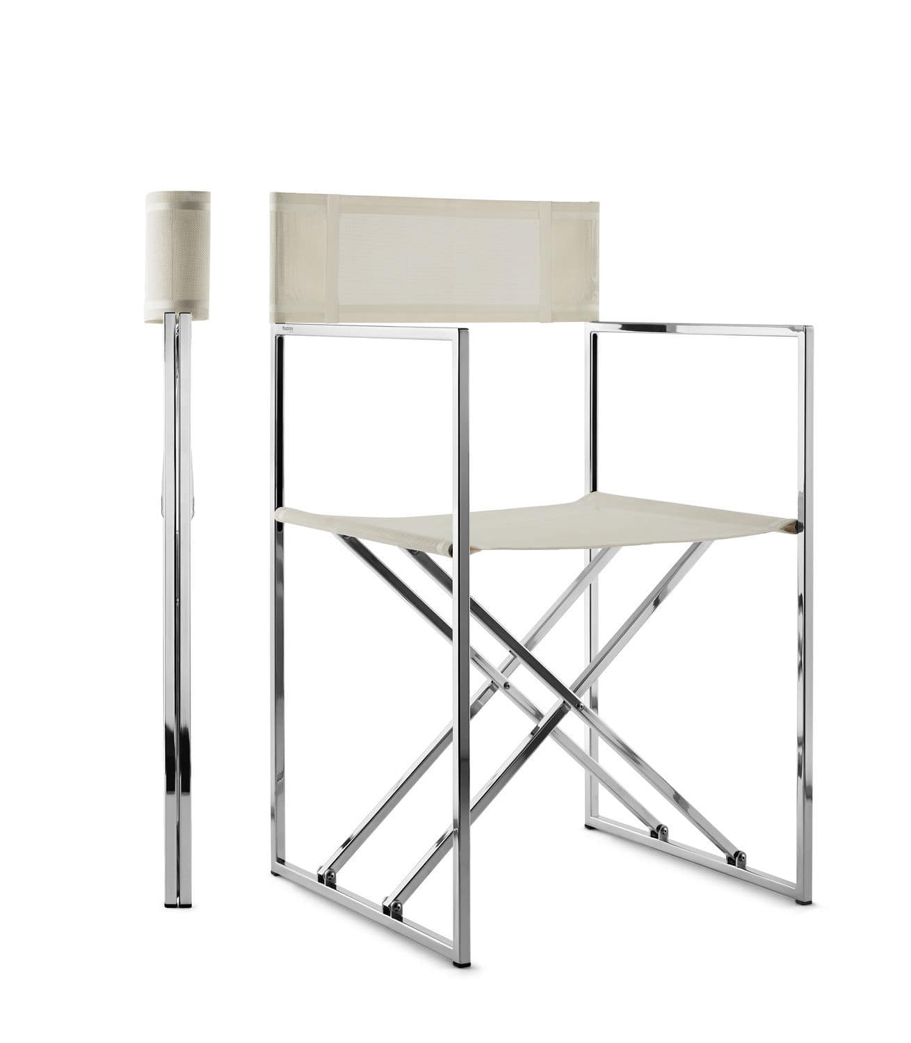 Barco Plegable Tipo Director De Cine Acero Para Silla GSzVpqMU