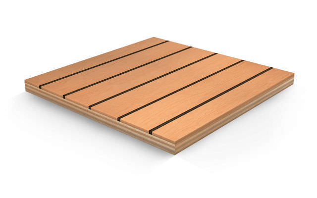 Panel para revestimiento de cubierta - Nord Compensati - de madera