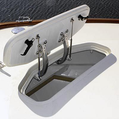 Escotilla cuadrada - 3100 SERIES - Freeman Marine Equipment - para