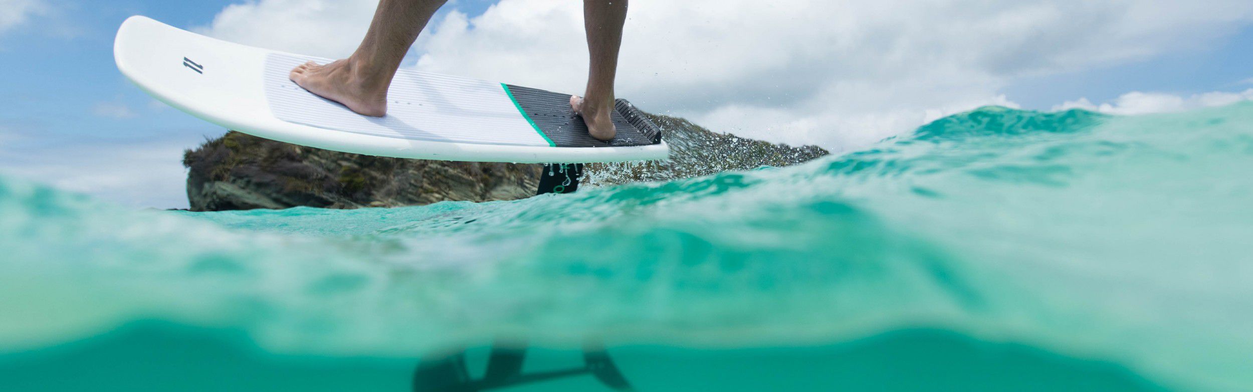 Tabla de kitesurf surf Scoop North Kites con foil / allround