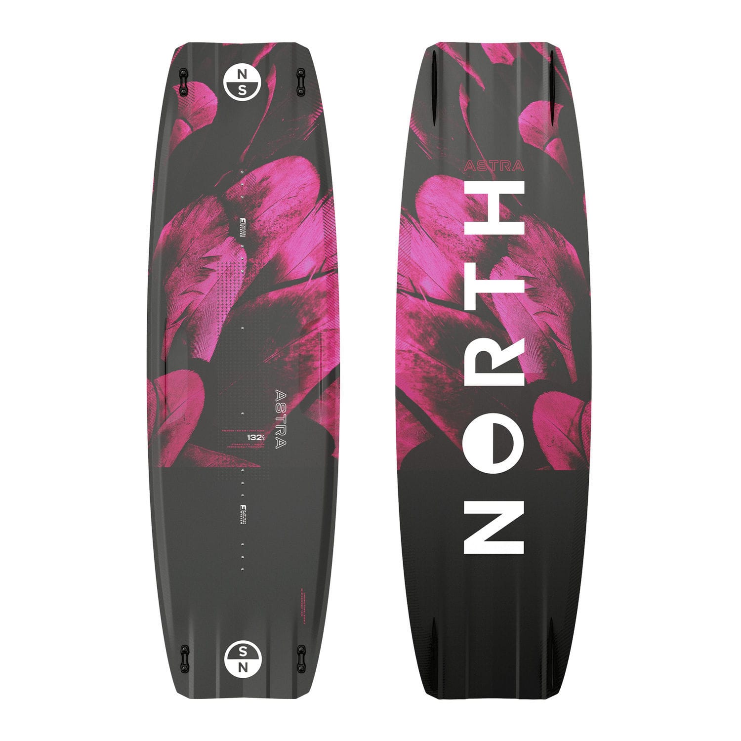 Tabla de kitesurf twintip ASTRA North Kites de freeride / rápida