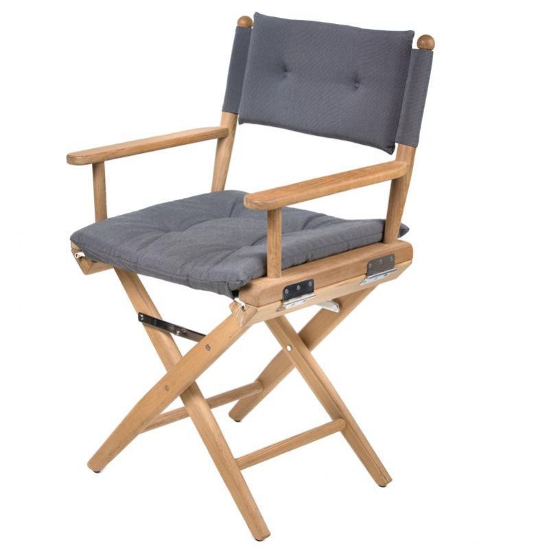 Silla tipo director de cine para barco / plegable / de madera - forza
