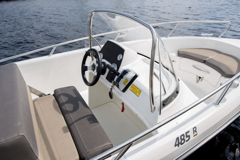 Barco open fueraborda - 485 R - Bella Boats Oy - open / con consola