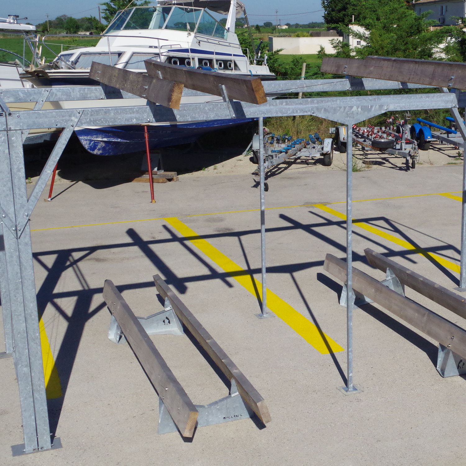 Bastidor para barco - MODUL’UP - Nautipark - para almacenamiento en seco