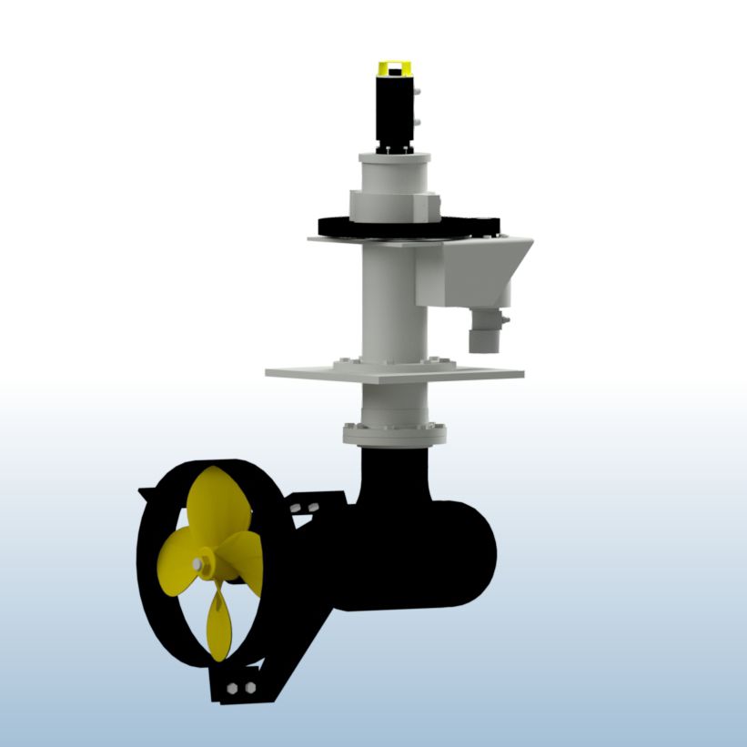 Propulsor acimutal Hydra Tsunami Hydraulic Marine Systems, Inc