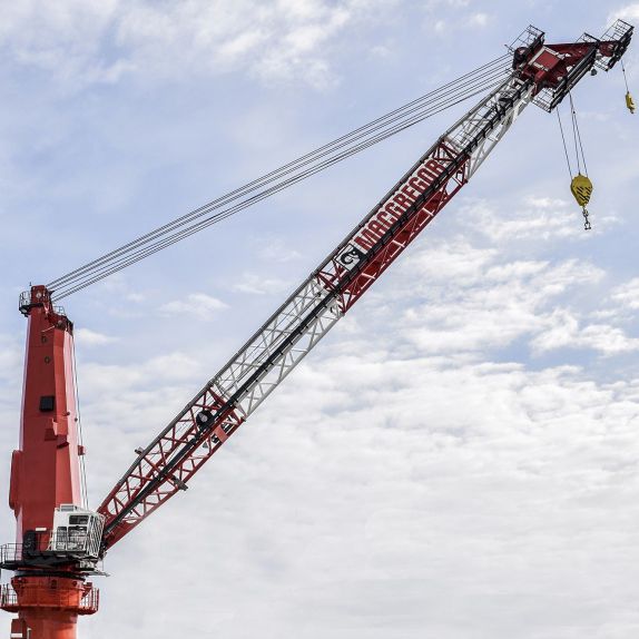 Grúa para buque - LBC - Mac GREGOR - de cubierta / de brazo