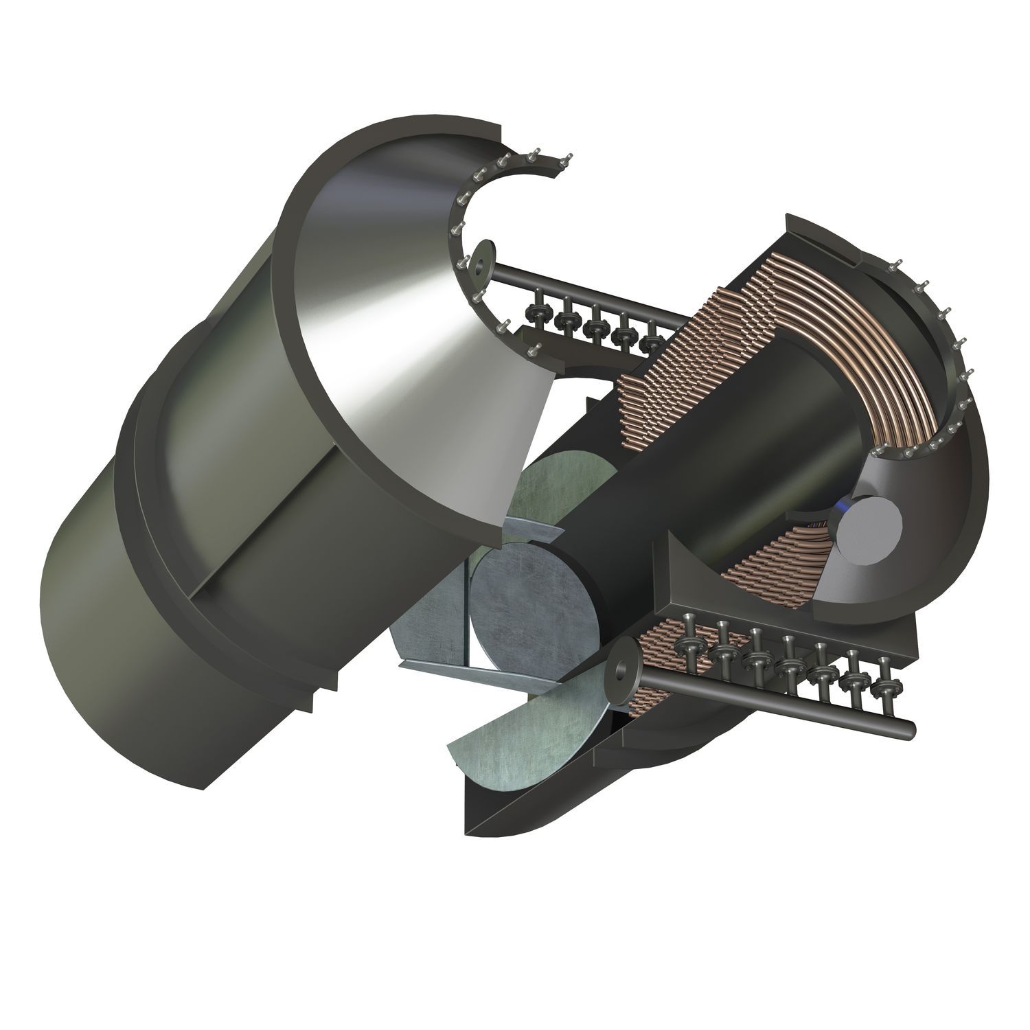 Economizador para gas de escape de caldera Economizer Konutherm BV