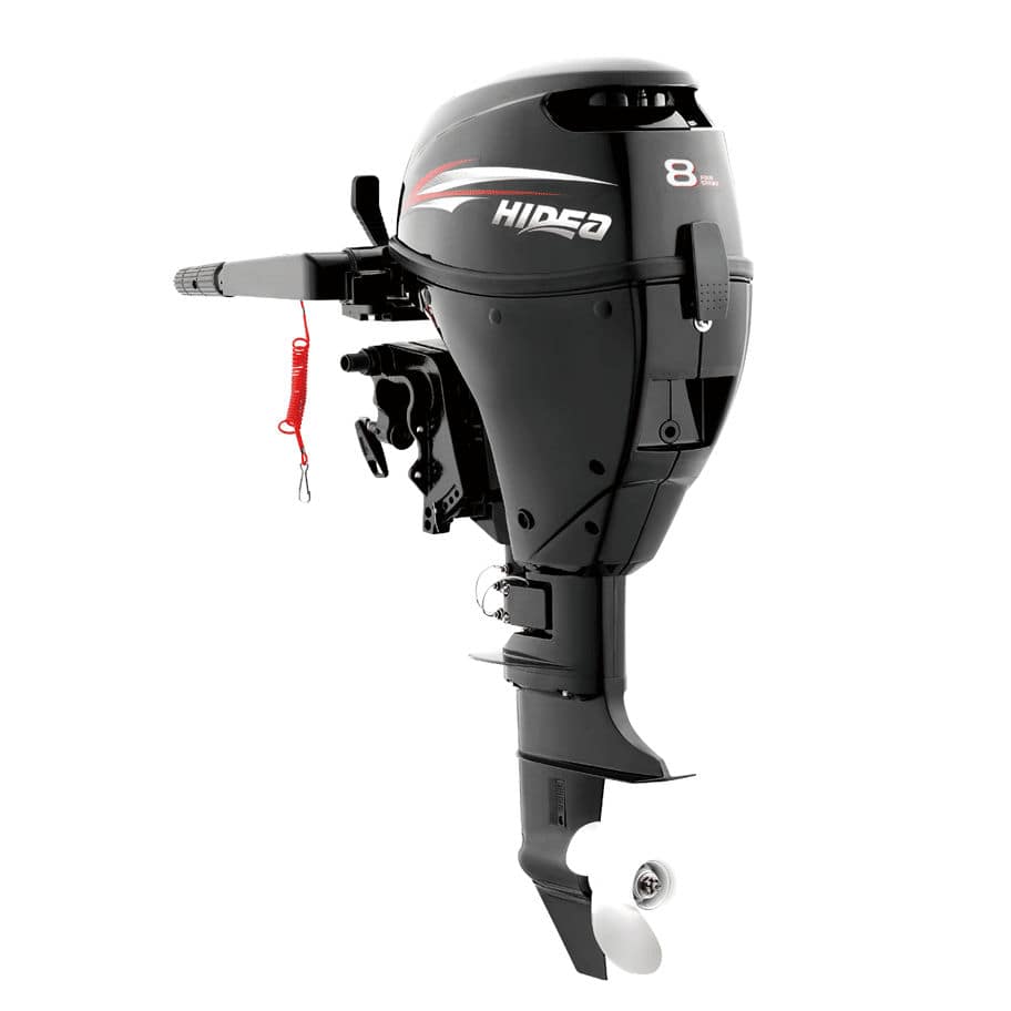 Motor Fueraborda Gasolina 4 Tiempos - 7.5HP O 9HP, Hélice 3 Palas, Marcha Atrás, Para Barcos 3-7 M