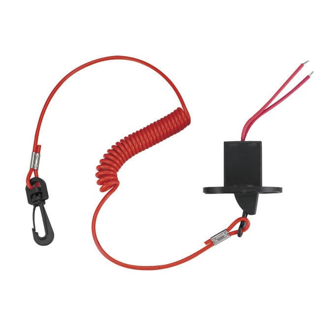 Cuerda De Seguridad Para Barco 1.6m – 2 Piezas Con Llaves Para Mercury, Johnson, Evinrude