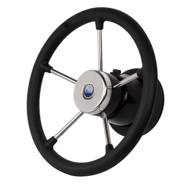 Volante para barco de motor de acero inoxidable TRIVERE Craftsman Marine B.V. Volante para barco de motor de acero inoxidable TRIVERE Craftsman Marine B.V.