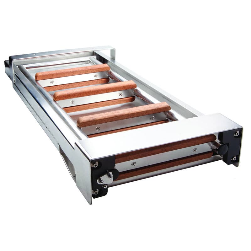 Escalera para barco - 01.714 - TR INOX - abatible / de baño / para