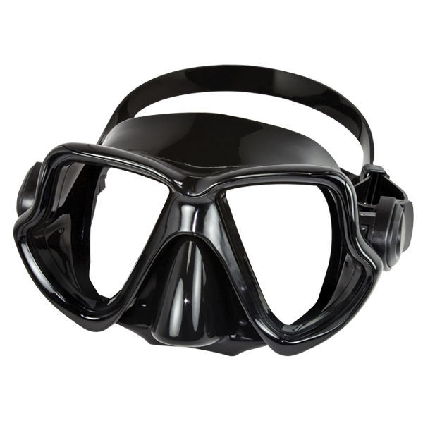 Gafas de buceo con dos cristales - MK-400 (BLACK) - Aquatec