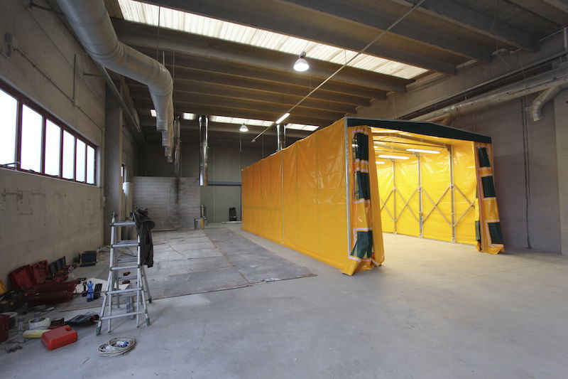 Cubierta técnica de pintura - Custom - HPM Engineering srl