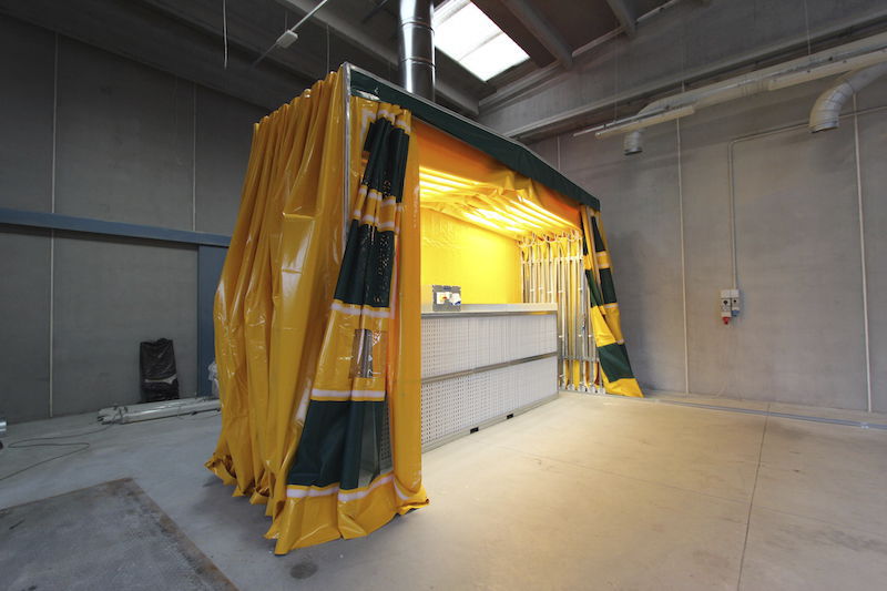 Cubierta técnica de pintura - Custom - HPM Engineering srl