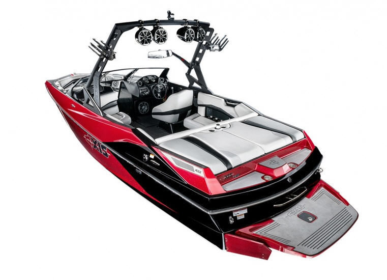 Deckboat intraborda A22 Axis Wake Research de wakeboard / para