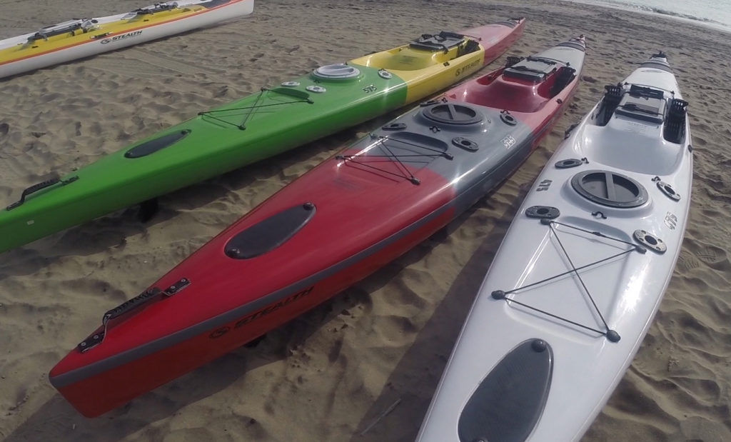 Kayak sitontop Pro Fisha 475 Stealth Kayaks Europe rígido / de