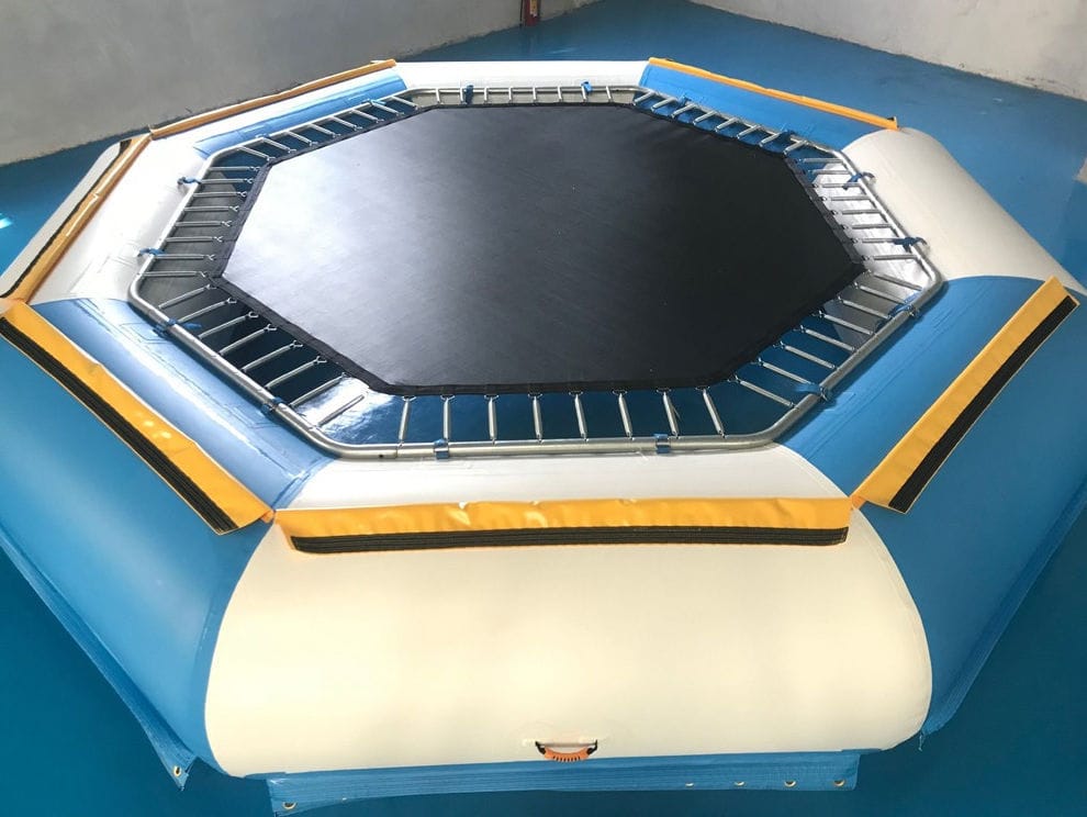 Juego acuático trampolín Hydrofun LTD para centro de ocio / inflable