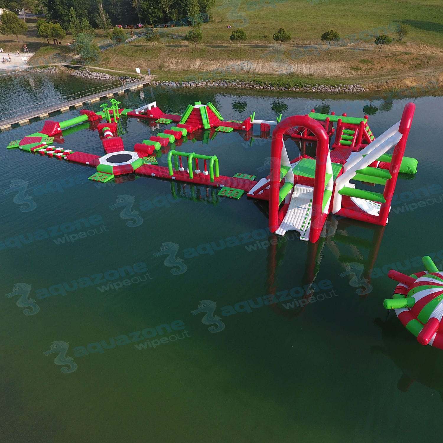 Juego acuático parque Pack 3 AQUAZONE parc aquatique para centro