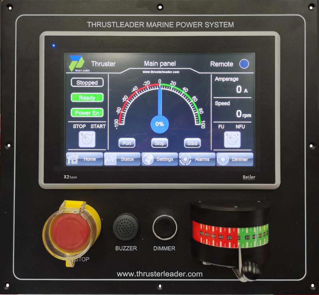 Panel de mando para hélices - DTL_CTT_002 - Thrustleader Marine Power ...