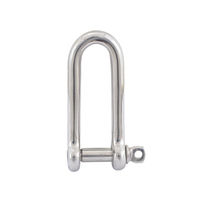 Grillete para velero recto / de acero inoxidable