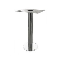 Pie de mesa para barco de acero inoxidable