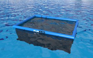 piscina flotante / para yate