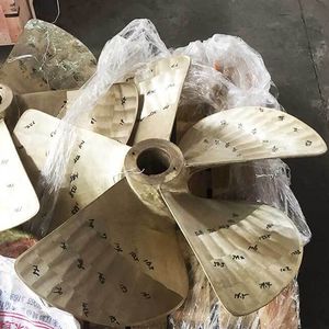 hélice para buque / de paso fijo / línea de eje / 5 palas