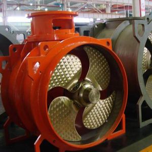 propulsor de proa / de popa / para buque / eléctrico