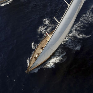 superyate de vela de lujo de crucero