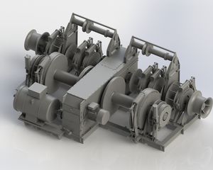 maquinilla para buque pesquero