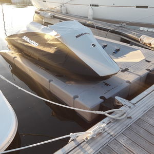plataforma flotante / para puerto deportivo / para extensión de moto de agua / para moto de agua