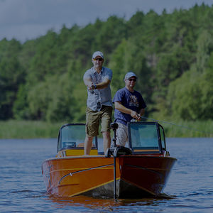 bass boat fueraborda