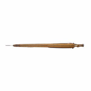 fusil de pesca submarina de madera