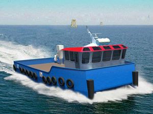 barco profesional barco de pesca profesional / catamarán / intraborda / diésel